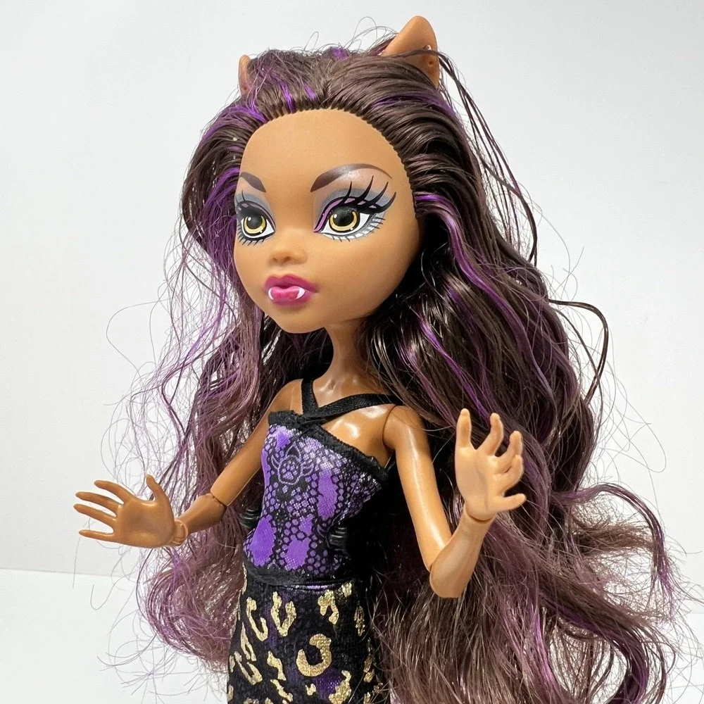 Monster High Clawdeen Wolf Doll Scaris City Of‎ Frights 2008 Goth Werewolf Girl